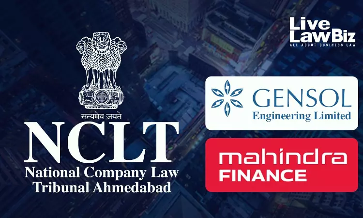 NCLT Ahmedabad Directs Gensol RP To Hand Over 10 EVs To Mahindra Finance During CIRP NCLT Ahmedabad Directs Gensol RP To Hand Over 10 EVs To Mahindra Finance During CIRP