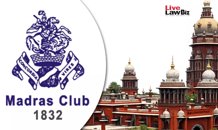 Madras High Court Directs Refund Of ₹6.41 Lakh To The Madras Club, Says Tax Burden Not Passed On Members