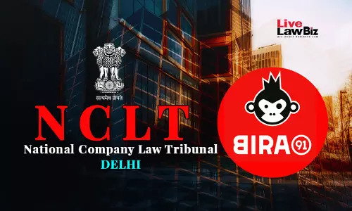 Another Creditor Moves NCLT Delhi Against Bira Beer Maker Over ₹7.24 Crore Default Another Creditor Moves NCLT Delhi Against Bira Beer Maker Over ₹7.24 Crore Default