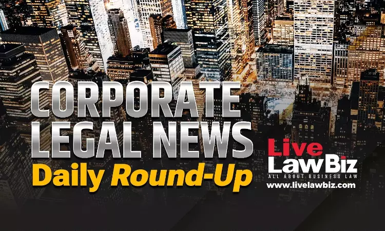 LiveLawBiz: Corporate Legal News Daily Round-Up: September 25, 2026