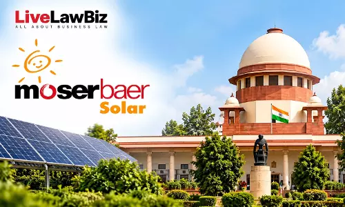 Supreme Court Orders Status Quo Over ₹54 Crore Deposit In Moser Baer Solar Asset Auction Supreme Court Orders Status Quo Over ₹54 Crore Deposit In Moser Baer Solar Asset Auction