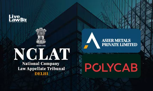 NCLAT Stays Insolvency Proceedings Against Polycab India NCLAT Stays Insolvency Proceedings Against Polycab India