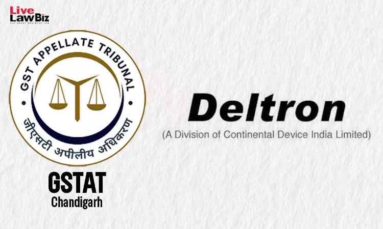 GSTAT Chandigarh Allows Deltron ₹2.90 Lakh GST Credit, Rejects ₹6.99 Lakh Claim GSTAT Chandigarh Allows Deltron ₹2.90 Lakh GST Credit, Rejects ₹6.99 Lakh Claim
